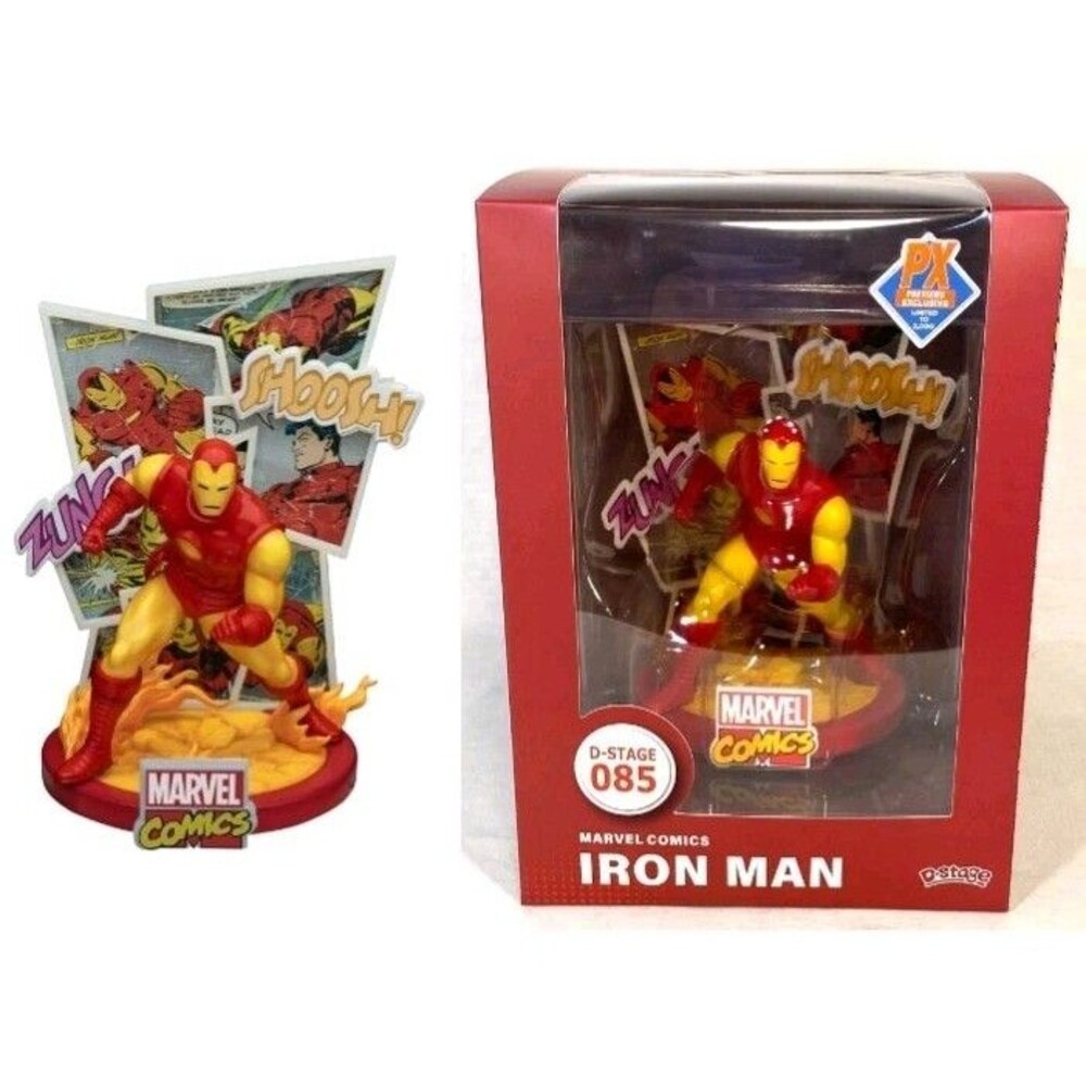 Iron Man Marvel 60th DS 085 D Stage 6 Inch Previews Exclusive Statue Figure